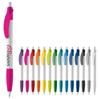 Cosmo ball pen rubber grip HC - LT87622 (gadzety reklamowe)